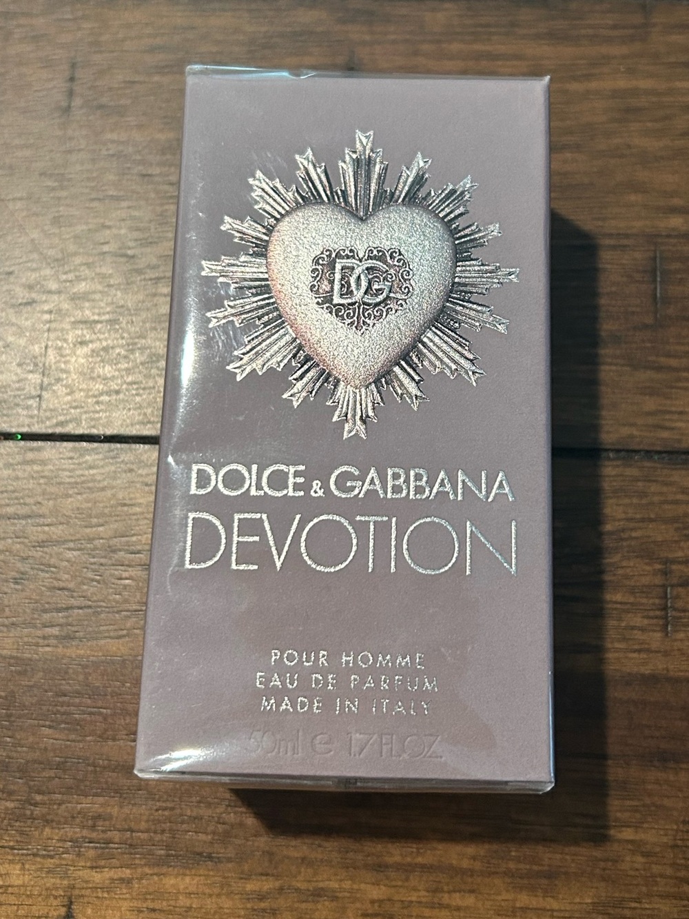 Dolce & Gabbana Devotion - Taupe Box with Silver Emblem